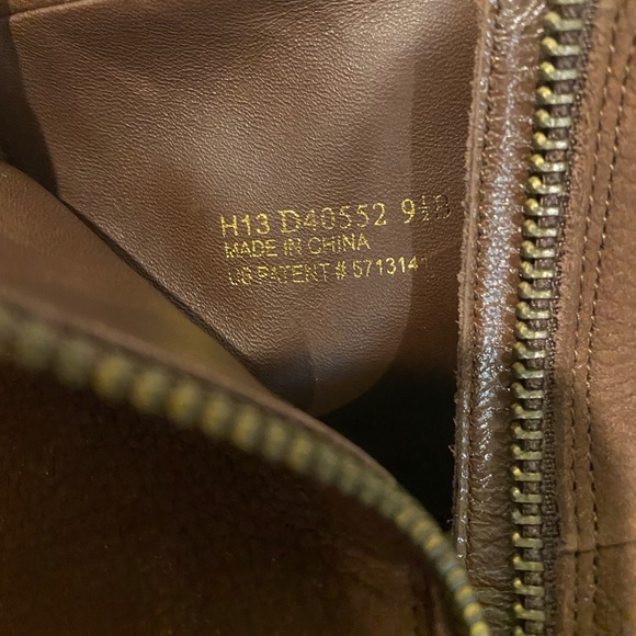 Cole Haan Suede Leather Brown Ankle Boots Woman’s - Picture 5 of 9